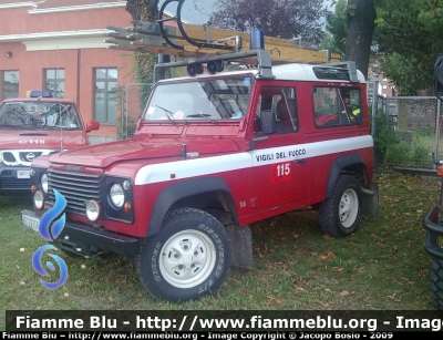 Land Rover Defender 90
Vigili del Fuoco
Comando Provinciale di Torino
Distaccamento di Rivalta 
VF 19156
Parole chiave: Land_Rover Defender_90 Vigili_del_Fuoco VF19156 CA 