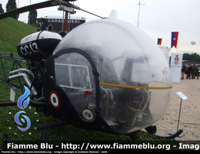 Agusta-Bell AB-47 G3B1
Carabinieri
CC 13
velivolo storico conservato presso il Centro Elicotteri di Pratica di Mare (RM)
Particolare della Cabina
Parole chiave: Agusta-Bell AB-47_G3B1 CC13 Festa_delle_Forze_Armate_2009