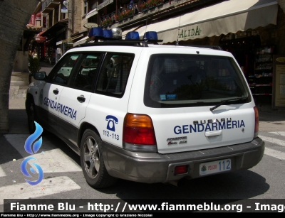 Subaru Forester II serie
Repubblica di San Marino 
Gendarmeria 
RSM Polizia 112
Parole chiave: Subaru Forester_IIserie RSM_Polizia_112