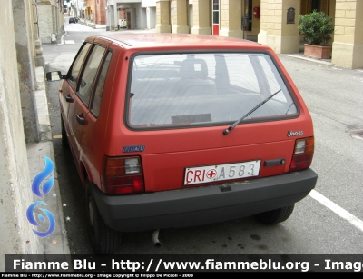 Fiat Uno I Serie
Croce Rossa Italiana
Comitato Locale di Casale Monferrato (AL)
CRI A583
Gruppo di Pontestura (Al)
Parole chiave: Fiat Uno I Serie CRI