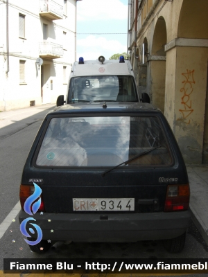 Fiat Uno I serie
Croce Rossa Italiana
Comitato Locale di Casale Monferrato (AL)
Gruppo di Pontestura (AL)
CRI 9344
Parole chiave: Fiat Uno_Iserie CRI9344