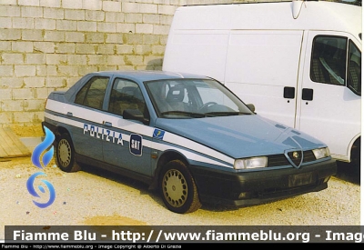 Alfa Romeo 155 I serie
Polizia Stradale
in servizio sulla SAT
(A12 - Livorno - Rosignano)
Parole chiave: Alfa-Romeo 155_Iserie Polizia