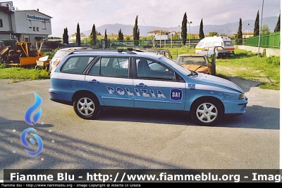 Fiat Marea Weekend I serie
Polizia Stradale
in servizio sulla SAT
(A12 - Livorno - Rosignano)
Parole chiave: Fiat Marea_Weekend_Iserie Polizia