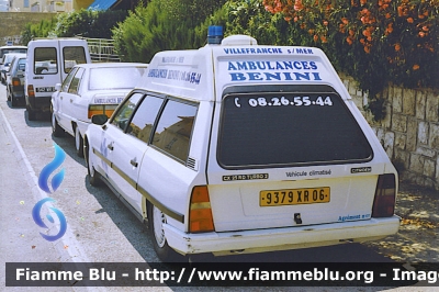 Citroen CX 
France - Francia
Ambulance Benini Villefranche Sur Mer 
Parole chiave: Citroen CX Ambulanza