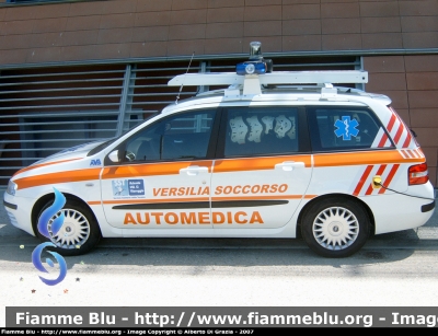 Fiat Stilo Multiwagon III serie
118 Versilia Soccorso
AlfaSierra 01
Allestita AVS
Parole chiave: Fiat Stilo_Multiwagon_IIIserie 118_Versilia Automedica