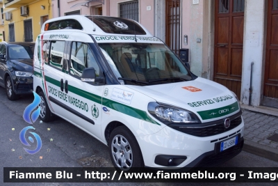 Fiat Doblò XL IV serie
Pubblica Assistenza Croce Verde Viareggio (LU) 
Allestimento Orion 
Codice Automezzo: Verde 63
Parole chiave: Fiat Doblò_XL_IVserie