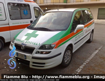 Fiat Ulysse II serie
Pubblica Assistenza Croce Verde Reggio Emilia
Delegazione Albinea - Borzano
Allestita Aricar
Parole chiave: Fiat Ulysse_IIserie 118_ReggioEmilia Servizi_Sociali PA_CV_ReggioEmilia