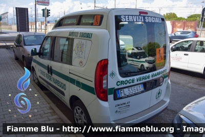 Fiat Doblò XL IV serie
Pubblica Assistenza Croce Verde Viareggio (LU)
Allestimento Orion
Codice Automezzo: Verde 57
Parole chiave: Fiat / Doblò_XL_IVserie