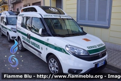 Fiat Doblò XL IV serie
Pubblica Assistenza Croce Verde Viareggio (LU)
Allestimento Orion
Codice Automezzo: Verde 57
Parole chiave: Fiat / Doblò_XL_IVserie