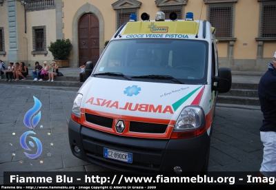 Renault Master  III serie
Pubblica Assistenza Croce Verde Pistoia
Allestita MAF
Parole chiave: Renault Master_IIIserie 118_Pistoia Ambulanza CV_Pistoia