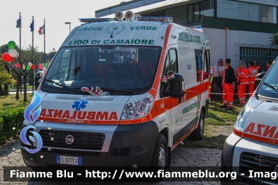 Fiat Ducato X250
Pubblica Assistenza Croce Verde Lido di Camaiore (LU)
Allestita Mariani Fratelli
Parole chiave: Fiat Ducato_X250 Ambulanza