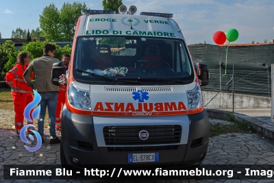 Fiat Ducato X250
Pubblica Assistenza Croce Verde Lido di Camaiore (LU)
Allestita Mariani Fratelli
Parole chiave: Fiat Ducato_X250 Ambulanza