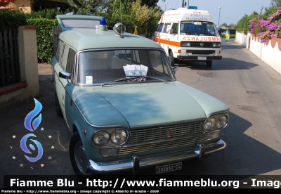 Fiat 1500c
Museo della Misericordia di Montemurlo
Misericordia di Radda in Chianti, poi Misericordia di Cosenza
Allestita Fissore
Parole chiave: Fiat 1500C