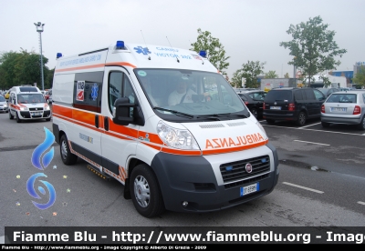 Fiat Ducato X250
Gruppo Volontari Ambulanza Carrù
Allestita Cevi Carrozzeria Europea
Parole chiave: Fiat Ducato_X250 118_Cuneo Ambulanza GVA_Carrù Reas_2009