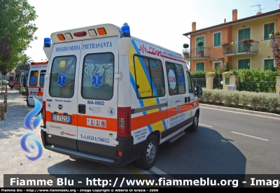 Fiat Ducato III serie
Misericordia di Pietrasanta
Allestita Mariani Fratelli
Parole chiave: Fiat Ducato_IIIserie 118_Versilia Ambulanza Misericordia_Pietrasanta