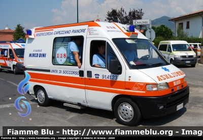 Fiat Ducato II serie
Misericordia di Capezzano Pianore
Allestita Grazia
Parole chiave: Fiat Ducato_IIserie 118_Versilia Ambulanza Misericordia_Capezzano_Pianore