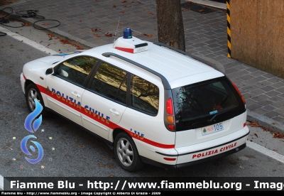 Fiat Marea Weekend I serie
Repubblica di San Marino
Polizia Civile
POLIZIA 105 
Parole chiave: Fiat Marea_Weekend_Iserie RSM_Polizia_105