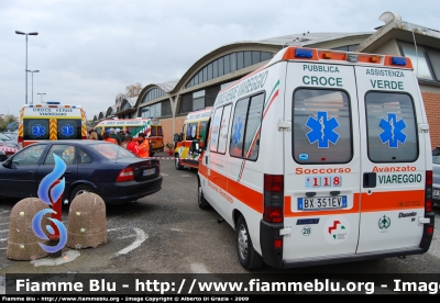 Fiat Ducato II serie
28 - Pubblica Assistenza Croce Verde Viareggio
Allestita Alessi & Becagli
Parole chiave: Fiat Ducato_IIserie 118_Versilia Ambulanza PA_CV_Viareggio