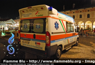 Fiat Ducato X250
Croce Azzurra Vigevano
Allestita Alessi & Becagli
Parole chiave: Fiat Ducato_X250 118_Pavia Ambulanza CA_Vigevano