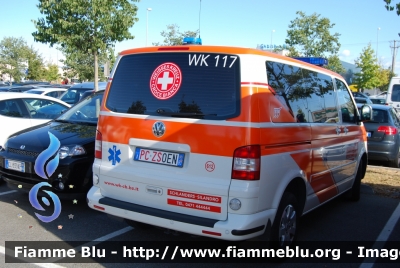 Volkswagen Transporter T5
Croce Bianca Silandro (BZ)
Weisses Kreuz Schlanders 
WK 117 - 612
PC ZS 0EN
Parole chiave: Volkswagen Transporter_T5 PCZS0EN REAS_2011