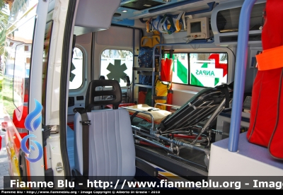 Fiat Ducato X250
43 - Pubblica Assistenza Croce Verde Viareggio
Trasporto Neonatale
Allestita Mariani Fratelli
Parole chiave: Fiat Ducato_X250 118_Viareggio Ambulanza