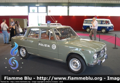 Alfa Romeo Giulia Super 1.6
Polizia di Stato
Esposta al "100x100 Alfa Romeo" presso il parco esposizioni Novegro (Mi)
POLIZIA 46944
Parole chiave: Alfa-Romeo Giulia_Super Polizia46944