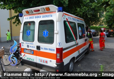 Fiat Ducato III serie
Croce Bianca Querceta
Allestita Mariani Fratelli
Parole chiave: Fiat Ducato_IIIserie 118_Viareggio Ambulanza