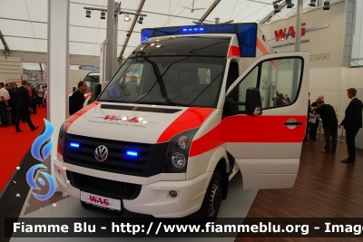 Volkswagen Crafter I serie restyle
Veicolo promozionale WAS
In esposizione al Rettmobil 2013
Parole chiave: Volkswagen Crafter Ambulanza Rettmobil_2013