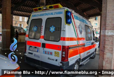 Fiat Ducato III serie
Pubblica Assistenza Val d'Arbia (SI)
Allestita Maf
Parole chiave: Fiat Ducato_IIIserie Ambulanza