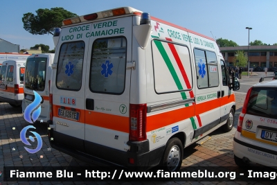 Fiat Ducato III serie
Pubblica Assistenza Croce Verde Lido di Camaiore (LU)
Allestita Fast
Parole chiave: Fiat Ducato_IIIserie Ambulanza