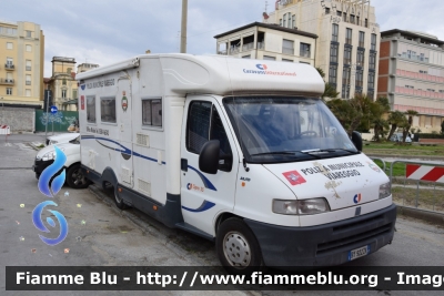 C.I. Cipro 35 Fiat Ducato II serie 2.8 jtd 
Polizia Municipale Viareggio
 Progetto Camper della Solidarietà del Comune di Viareggio
 dall'Agosto 2016 Ufficio Mobile Polizia Municipale
 BY 922 ZK
Parole chiave: Fiat / Ducato_IIserie / viareggio