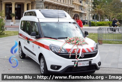 Fiat Doblò XL IV serie
Croce Rossa Italiana
Comitato Di Viareggio-Versilia
Allestimento Orion
CRI 357 AH

Parole chiave: Fiat / / / Doblò_IVserie CRI357AH