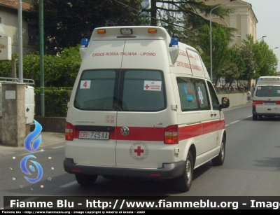 Volkswagen Transporter T5 
Croce Rossa Italiana
Comitato Locale di Lipomo
CRI 745 AA
Parole chiave: Volkswagen Transporter_T5 118_Como Ambulanza CRI745AA