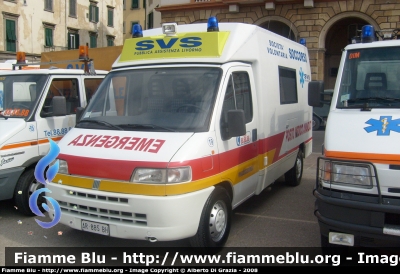 Fiat Ducato II serie
19 - Società Volontaria di Soccorso Livorno
Unità Maxiemergenze Sanitarie

Parole chiave: Fiat Ducato_IIserie 118_Livorno SVS_Livorno