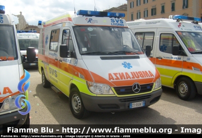 Mercedes-Benz Sprinter II serie
34 - Società Volontaria di Soccorso Livorno
Parole chiave: Mercedes-Benz Sprinter_IIserie Ambulanza