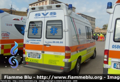 Mercedes-Benz Sprinter II serie
30 - Società Volontaria di Soccorso Livorno
Allestita Emergency Store
Parole chiave: Mercedes-Benz Sprinter_IIserie 118_Livorno Ambulanza SVS_Livorno