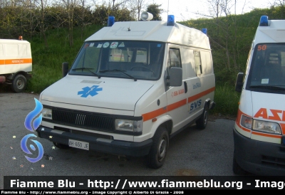 Fiat Ducato I serie II restyle
37 - Società Volontaria di Soccorso Livorno
Sezione Capraia Isola
Parole chiave: Fiat Ducato_Iserie 118_Livorno Ambulanza SVS_Livorno