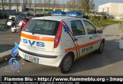 Fiat Punto II serie
35 - Società Volontaria di Soccorso Livorno
Parole chiave: Fiat Punto_IIserie 118_Livorno Automedica SVS_Livorno