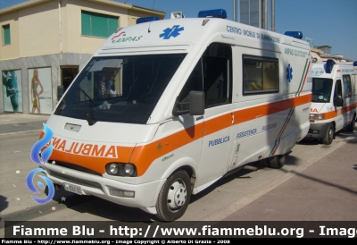 Iveco Daily II serie
Pubblica Assistenza Fucecchio
Allestita Fratelli Mariani
Parole chiave: Iveco Daily_IIserie 118_Firenze Ambulanza Pubblica_Assistenza_Fucecchio