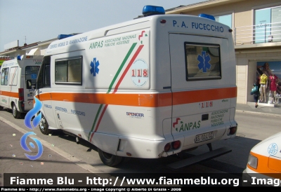 Iveco Daily II serie 
Pubblica Assistenza Fucecchio
Allestita Fratelli Mariani
Parole chiave: Iveco Daily_IIserie 118_Firenze Ambulanza Pubblica_Assistenza_Fucecchio