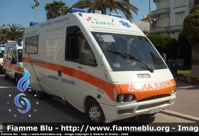 Iveco Daily II serie
Pubblica Assistenza Fucecchio
Allestita Fratelli Mariani
Parole chiave: Iveco Daily_IIserie 118_Firenze Ambulanza Pubblica_Assistenza_Fucecchio