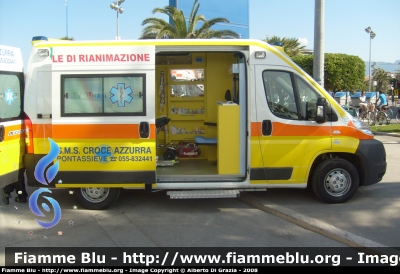 Fiat Ducato X250
Società di Mutuo Soccorso Croce Azzurra Pontassieve
Allestita Maf
Parole chiave: Fiat Ducato_X250 118_Firenze Ambulanza Società_di_Mutuo_Soccorso_Croce_Azzurra_Pontassieve