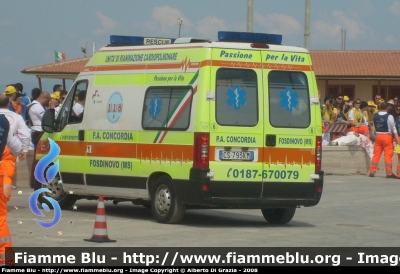 Fiat Ducato III serie
Pubblica Assistenza Concordia Fosdinovo
Allestita Orion
Parole chiave: Fiat Ducato_IIIserie 118_Massa Ambulanza Pubblica_Assistenza_Concordioa_Fosdinovo