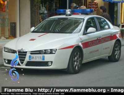 Alfa Romeo 159
Polizia Municipale Forte dei Marmi (LU)
Allestita Carrozzeria Ciabilli
*Dismessa*
Parole chiave: Alfa-Romeo 159