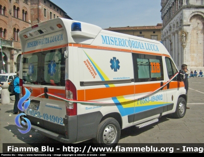 Fiat Ducato X250
Misericordia di Lucca
Allestita Alessi & Becagli
Parole chiave: Fiat Ducato_X250 118_Lucca Misericordia_Lucca Ambulanza