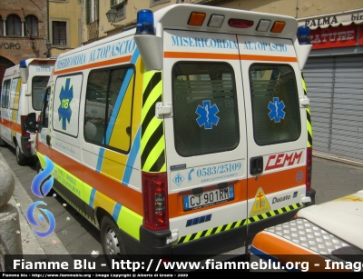 Fiat Ducato III serie
Misericordia di Altopascio
Allestita Mariani Fratelli
Parole chiave: Fiat Ducato_IIIserie 118_Lucca Ambulanza Misericordia_Altopascio