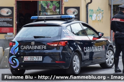 Seat Leon III serie restyle
Carabinieri
Nucleo Operativo Radiomobile 
Allestita Nuova Carrozzeria Torinese
Decorazione Grafica Artlantis
CC DQ 781
Parole chiave: Seat Leon_IIIserie_restyle CCDQ781