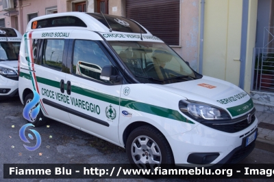 Fiat Doblò XL IV serie
Pubblica Assistenza Croce Verde Viareggio (LU) 
Allestimento Orion 
Codice Automezzo: Verde 61
Parole chiave: Fiat Doblò_XL_IVserie