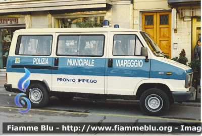 Fiat Ducato I serie
Polizia Municipale Viareggio
Pronto impiego - Infortunistica Stradale 
LU 433816 
Dismesso
Parole chiave: Fiat Ducato Iserie PM Viareggio