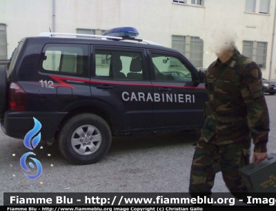 Mitsubishi Pajero Lwb III serie
Carabinieri
I Reggimento Carabinieri "Tuscania"
CC BT 673
Parole chiave: Mitsubishi Pajero_Lwb_IIIserie CCBT673